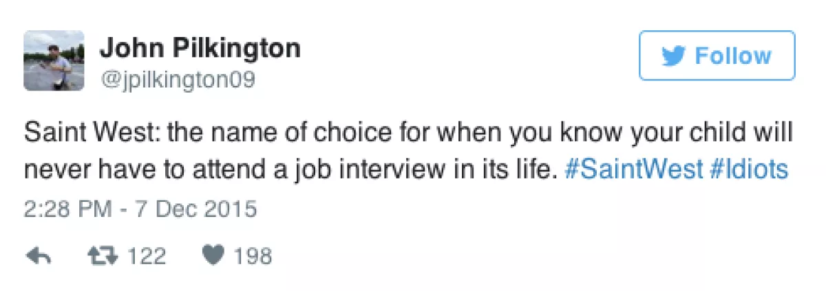 Es evidente que a Saint no le faltará nada en la vida.