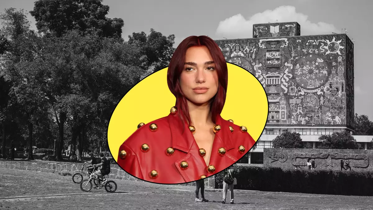 Dua Lipa visita la UNAM con su novio, Callum Turner, y pasean por la CDMX