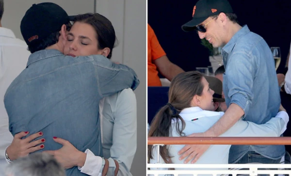 Durante su presentación en el show de equitación en Saint-Tropez, Carlota y Gad se mostraron juntos y muy amorosos.