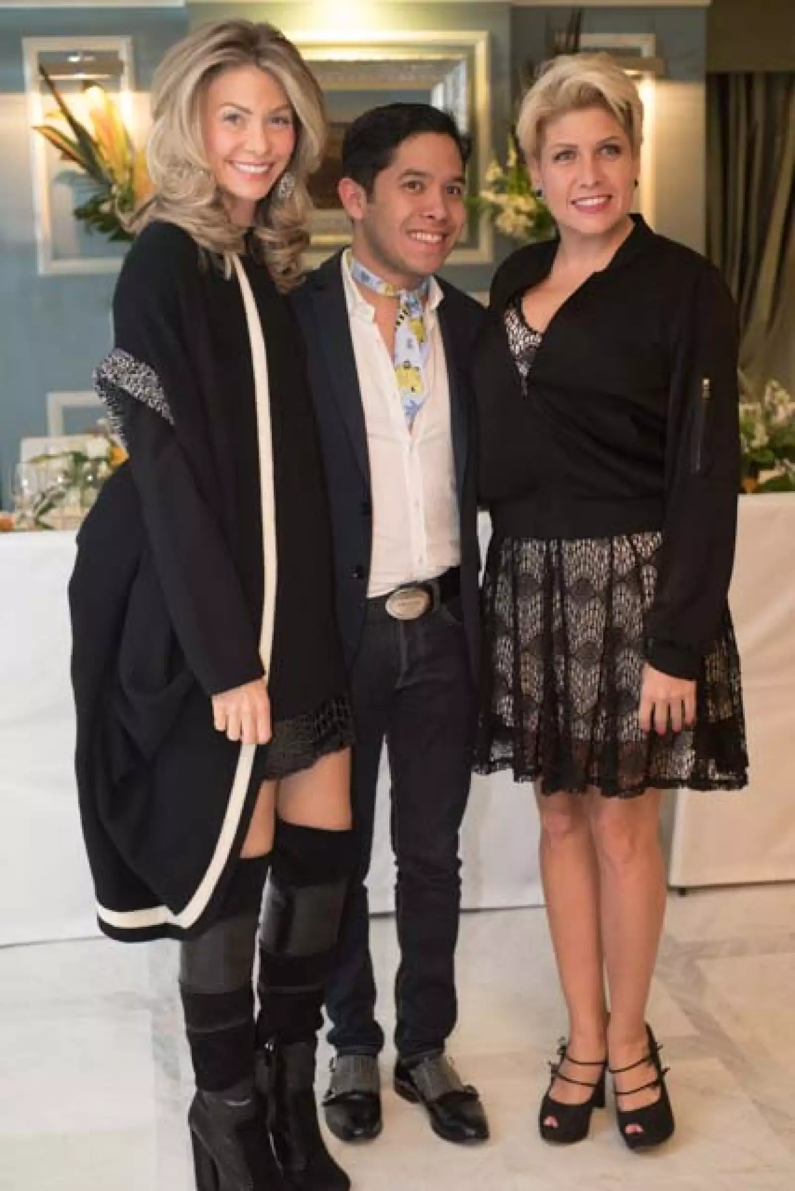 Cena en casa de Paulina Díaz Ordaz