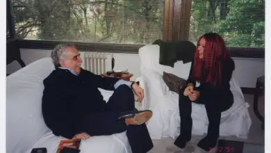 Shakira y Gabriel García Márquez en una reunión íntima 