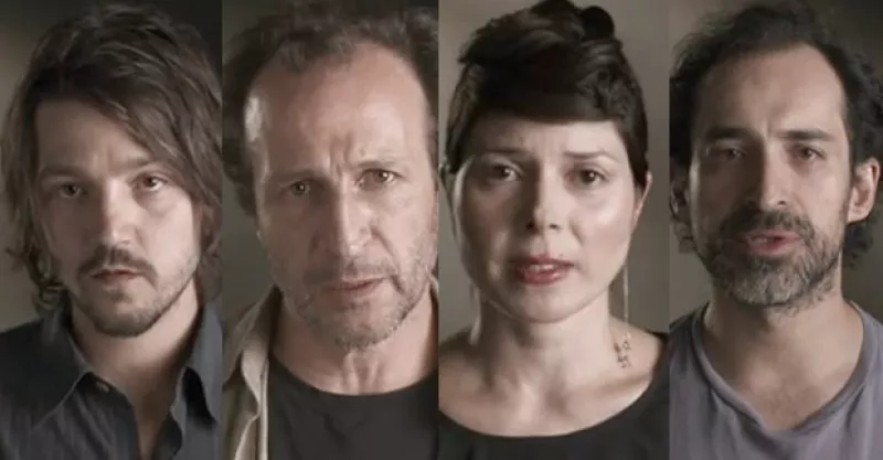 Celebridades como Diego Luna y Daniel Giménez Cacho, entre otros dieron inicio a la campaña `En los zapatos del otro´ para alzar la voz por un México justo y libre de violencia.