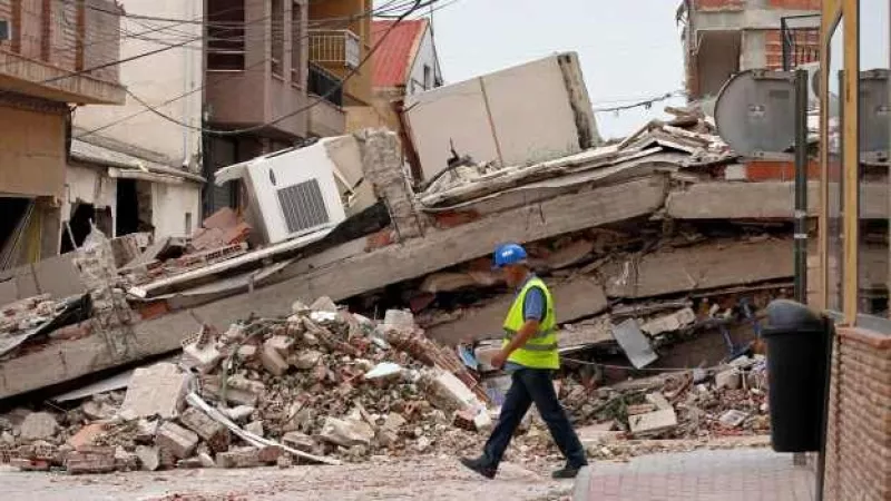 Sismo en España