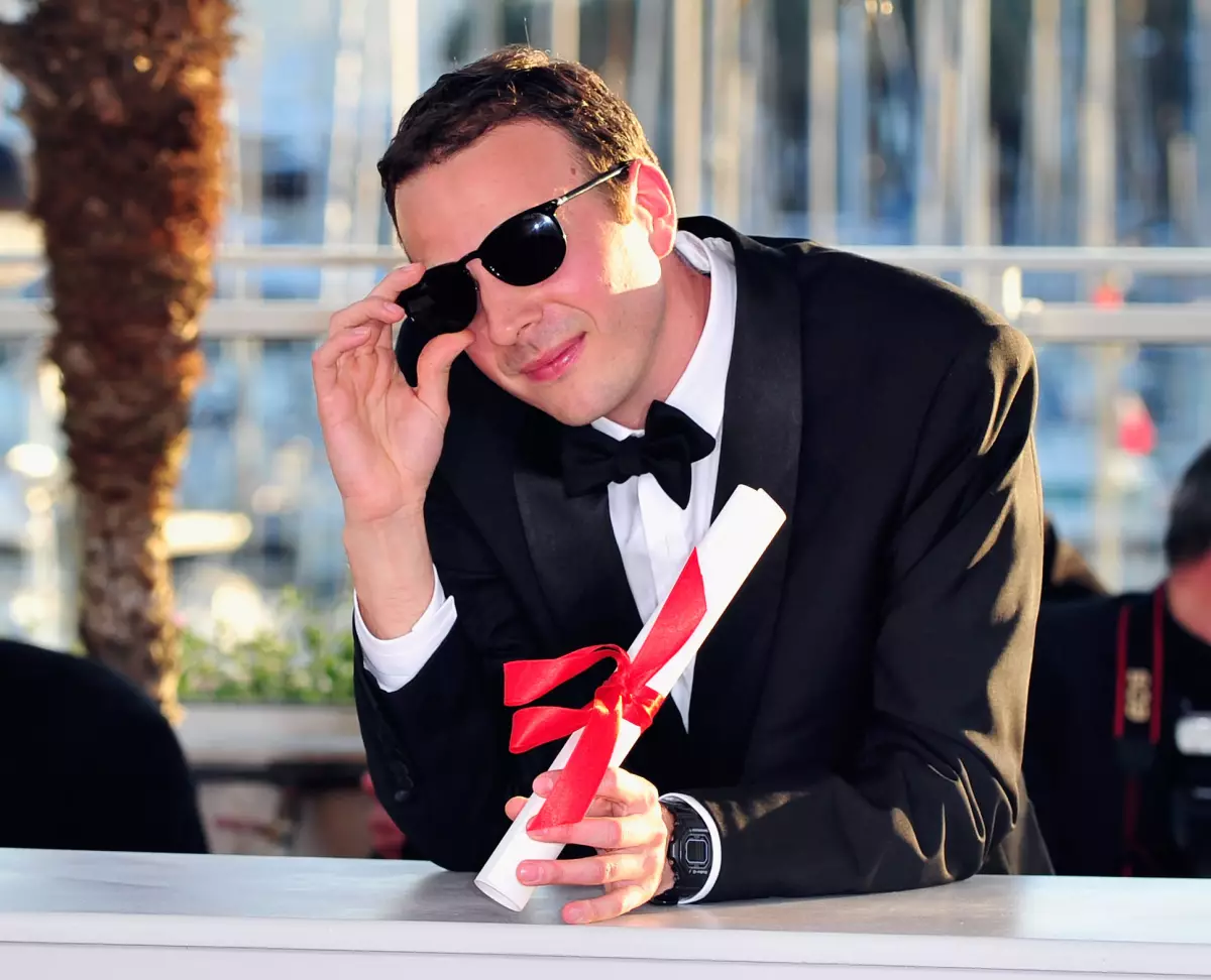 Amat Escalante en 2013 que ganó el premio a mejor dirección en Cannes.