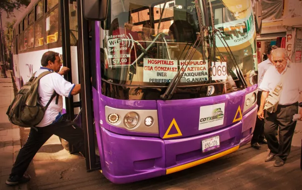 tarifa del transporte publico en mexico