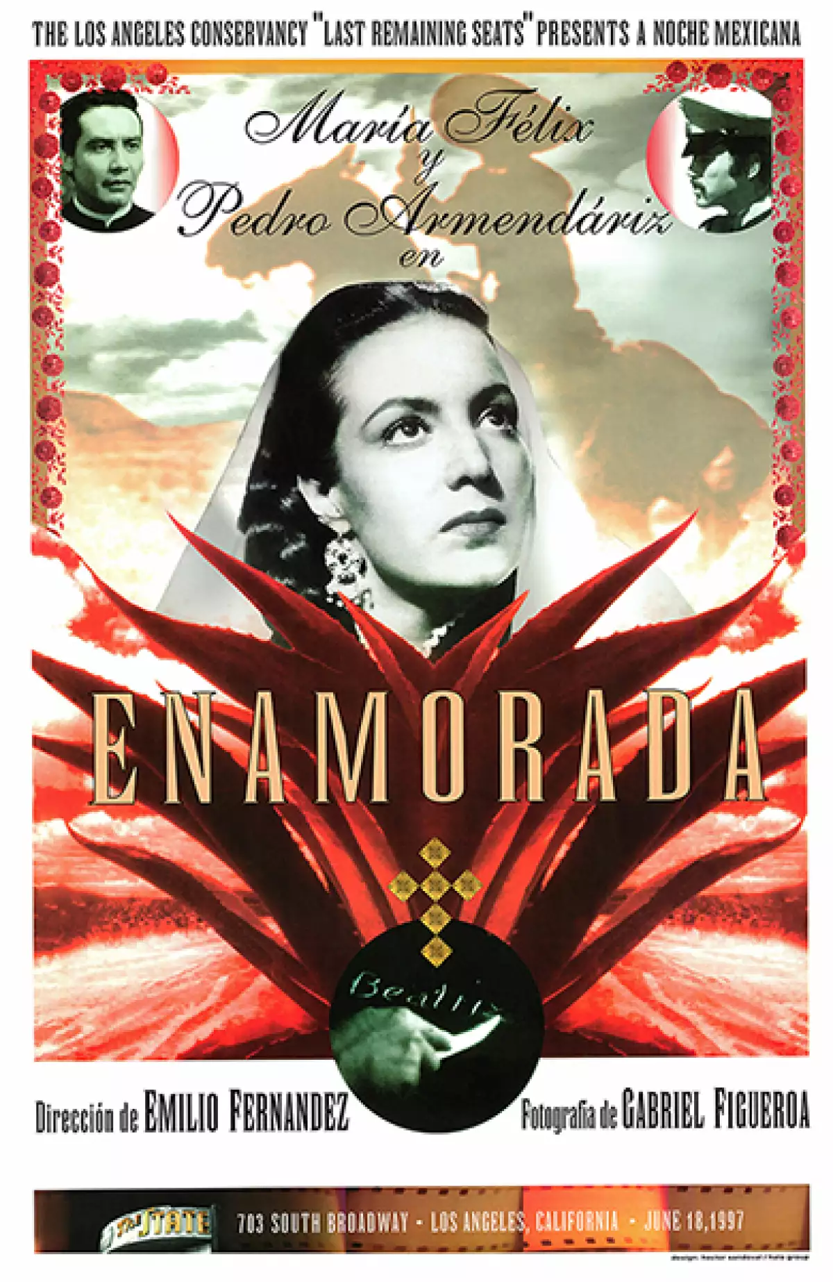 Enamorada póster