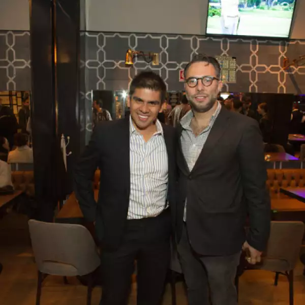 Eder González y Enrique Landa