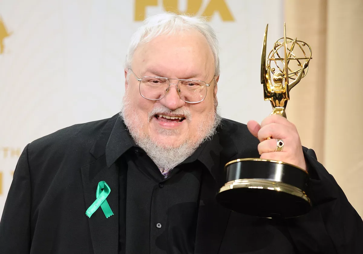 George R.R. Martin en los Emmy 
