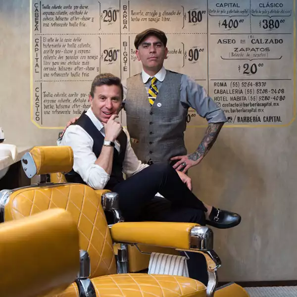 Rafae Micha y Pedro Zermeno