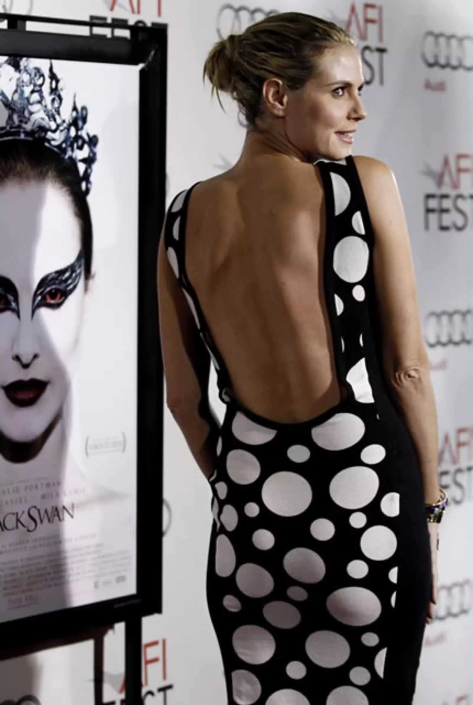 Heidi Klum tiene el look de una modelo. La prueba está en esta imagen.