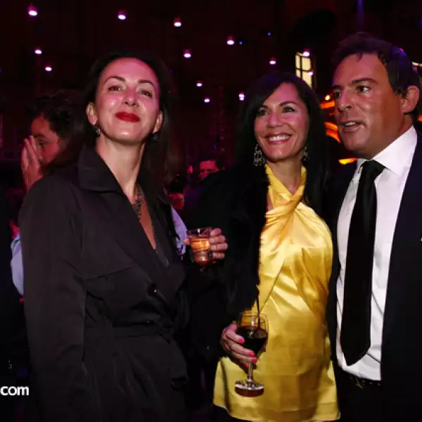 Cinthya Goheber, Esther Esquenac y Eugenio López