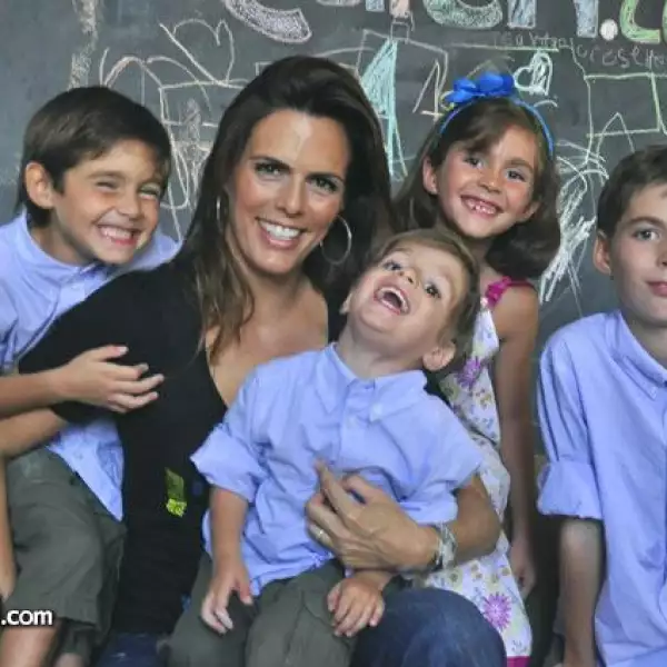 Ferrán,Rosa María Oliver de Blanco,Diego,Vivian y Agustín