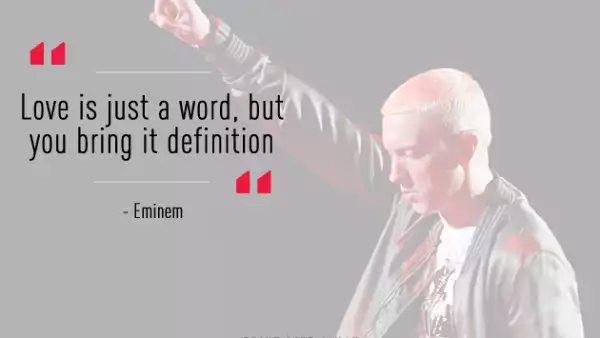 En las palabras de Eminem (Getty Images)