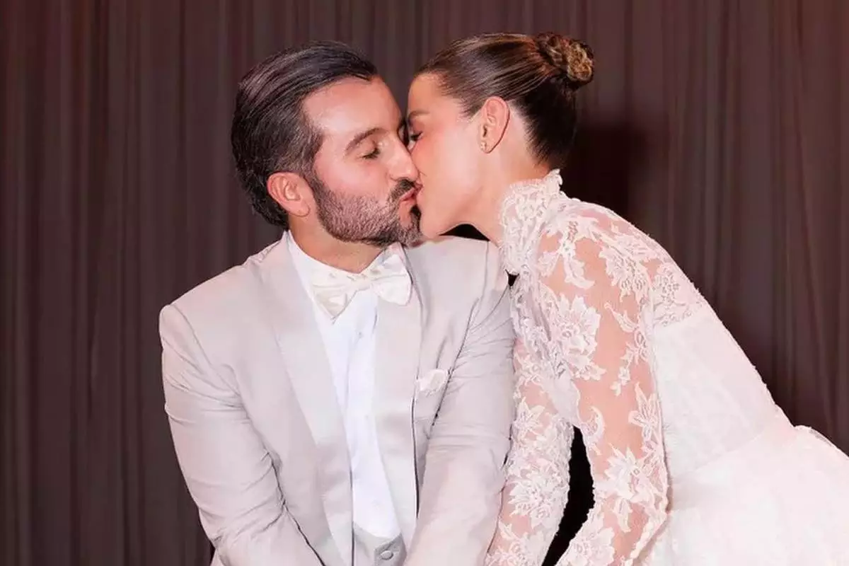 Michelle Salas y Danilo Díaz