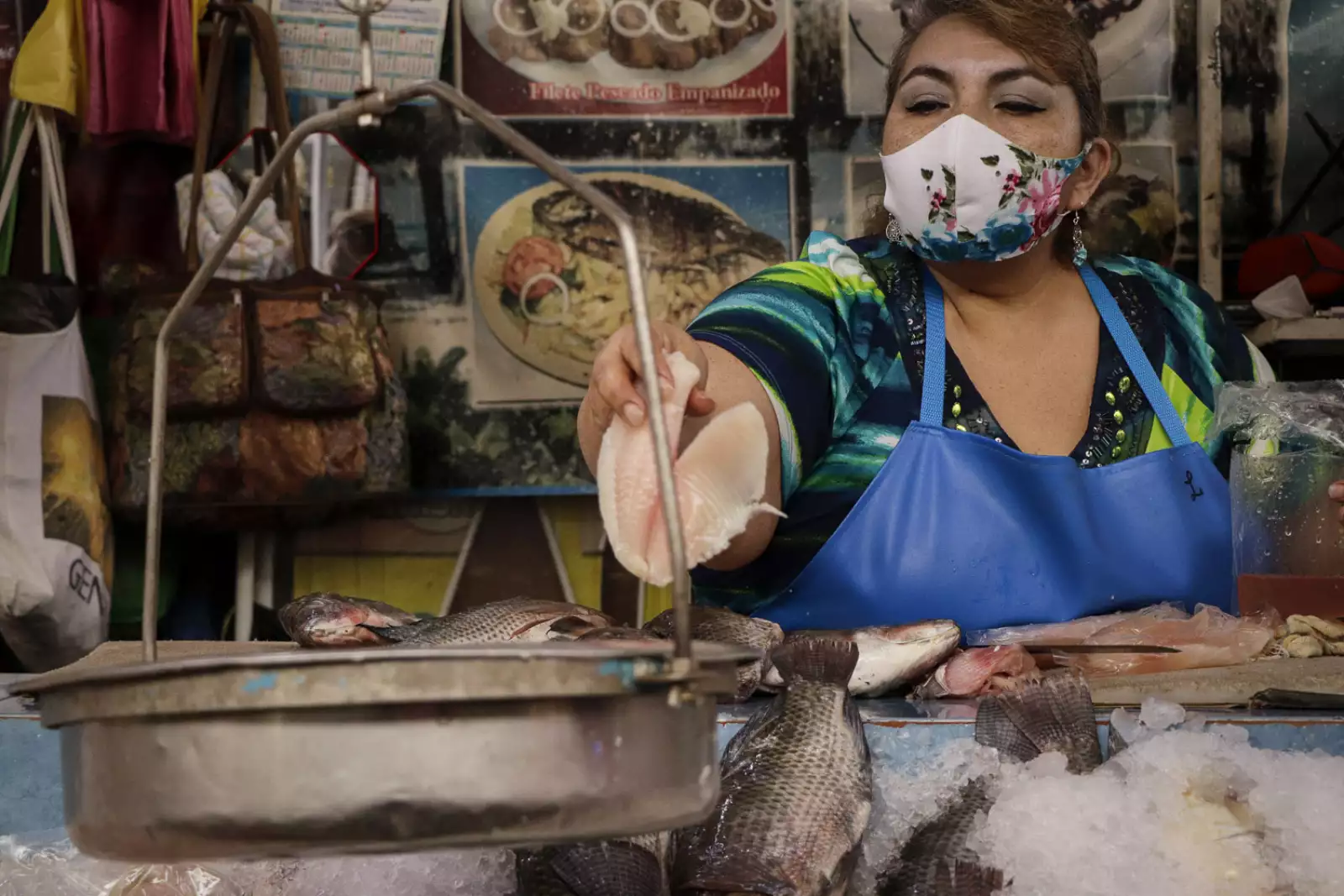 Reopening Of The San Lorenzo Tezonco Market In Iztapalapa, Mexico