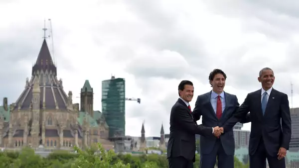 Los mandatarios de Estados Unidos, México y Canadá hablaron de las próximas elecciones en Estados Unidos.