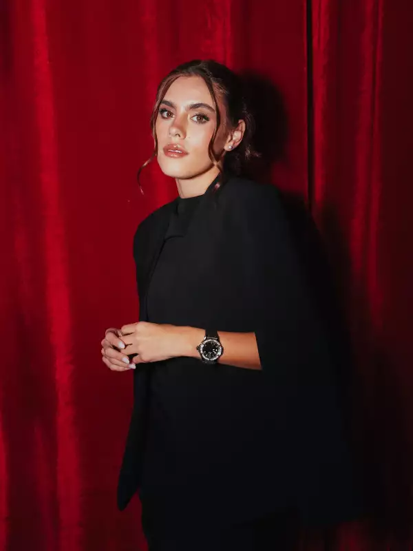 Ana Tenan, actriz y personalidad del internet, fue parte de las invitadas que lucieron el reloj de Hublot.