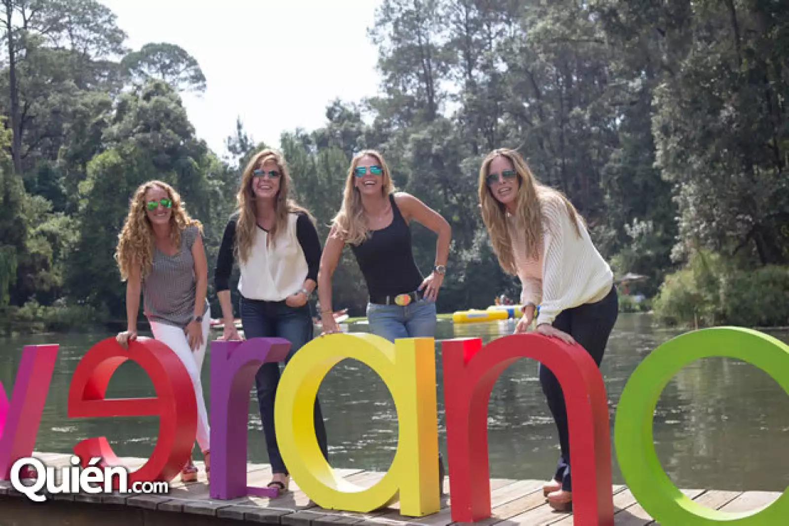 Edith Stephan,Sandra Álvarez,Martha Pérez y Alejandra Sánchez