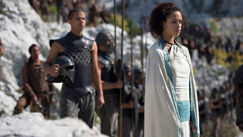 Nathalie Emmanuel en 'Game of Thrones'