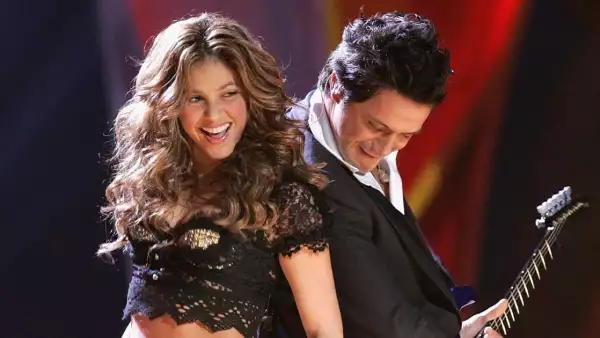 Shakira y Alejandro Sanz