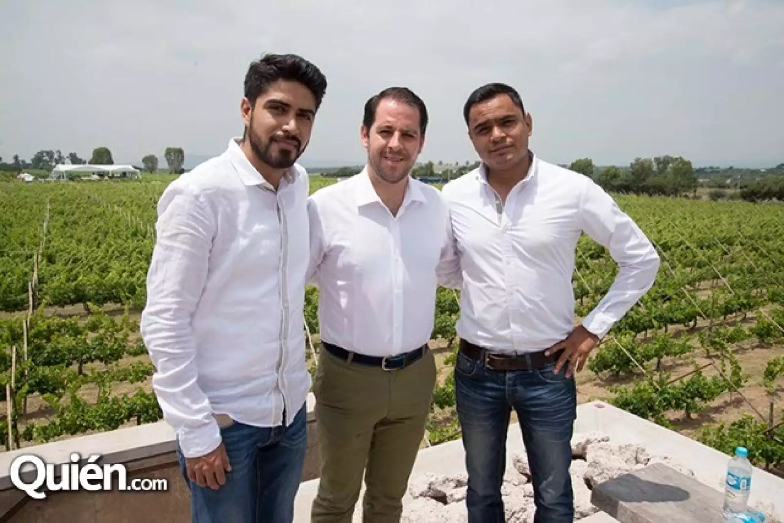 Gustavo Soto,Stephan Álvarez y Daniel Salas