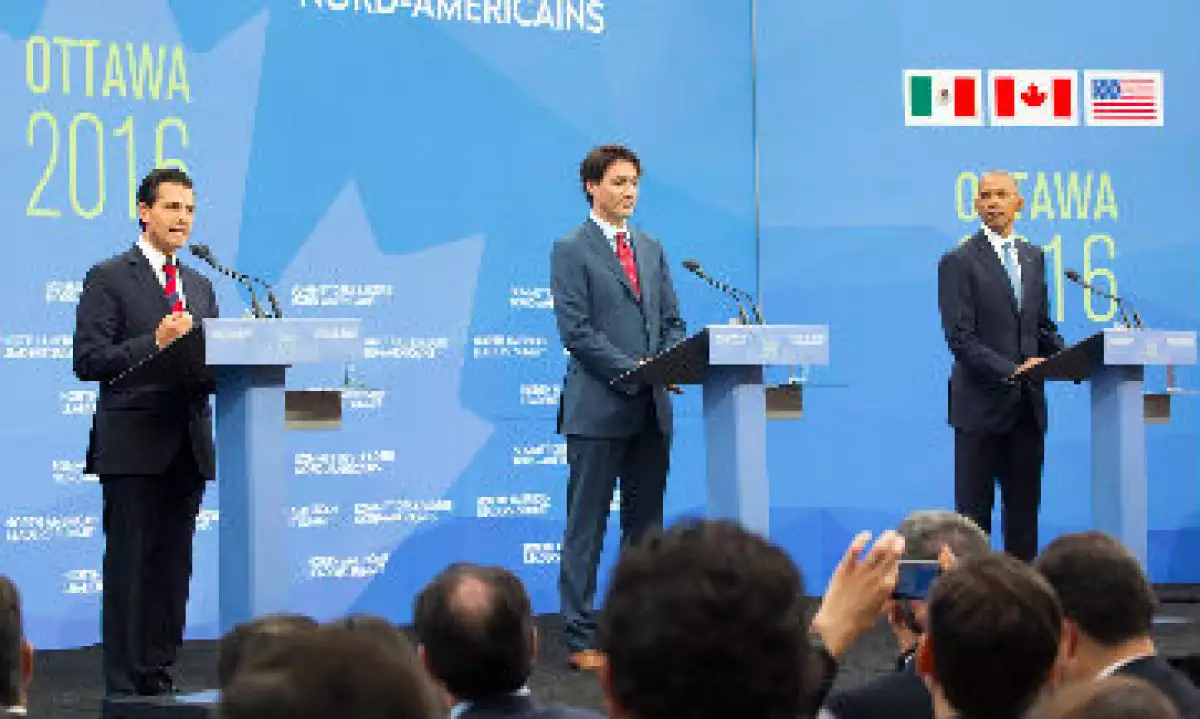 Cumbre l�deres TLCAN 2016