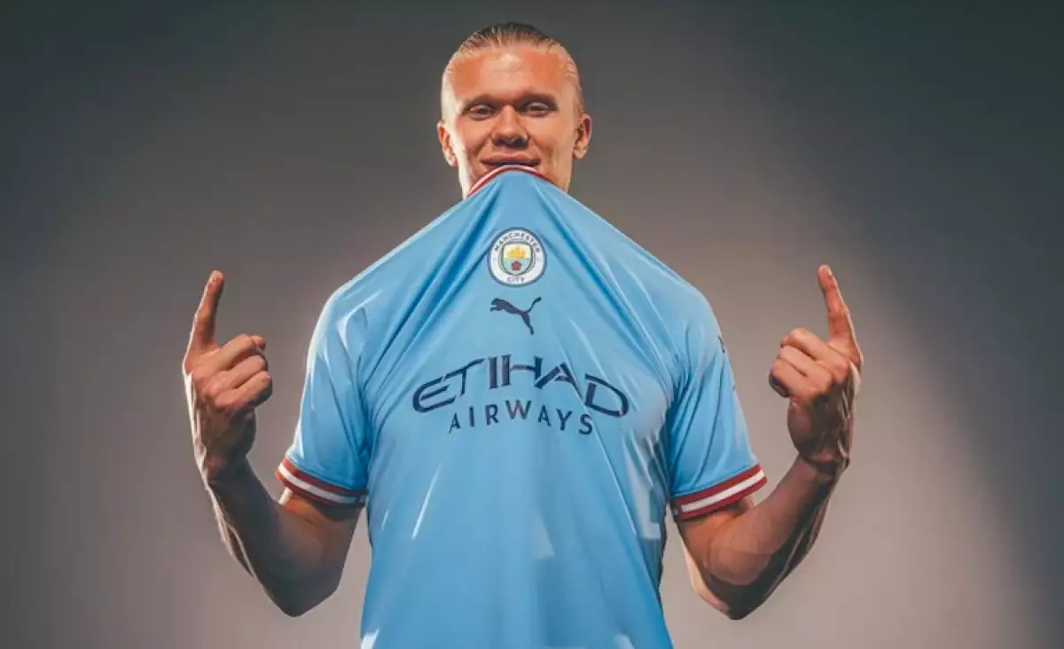 Manchester City oficializó la llegada de Erling Haaland.