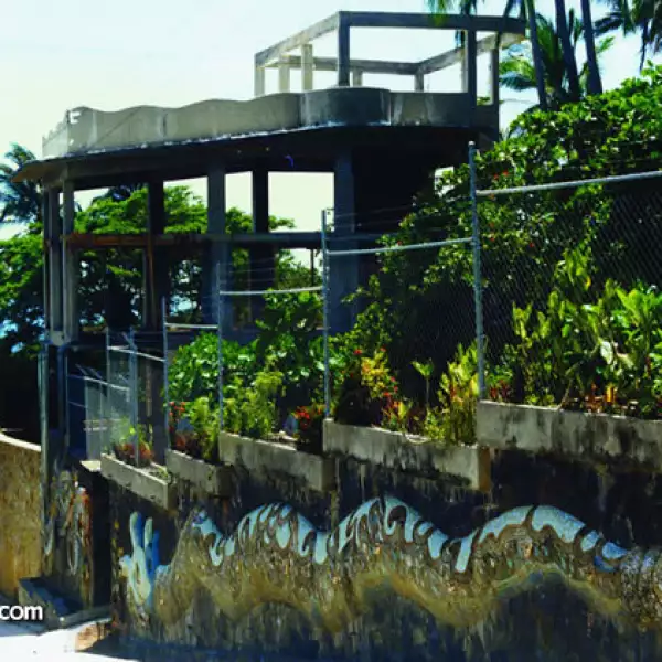 Así luce la fachada de La Casa de los Vientos.