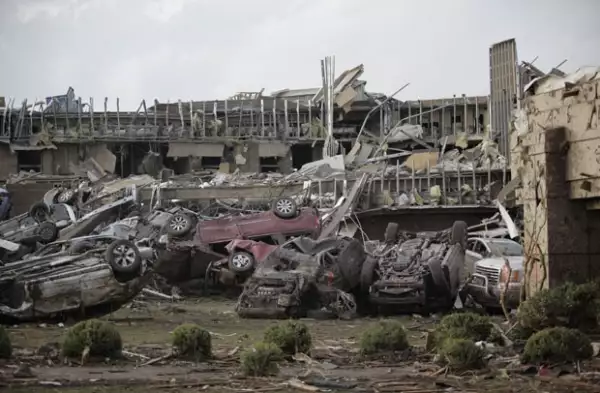 Oklahoma City fue declarada zona de desastre.