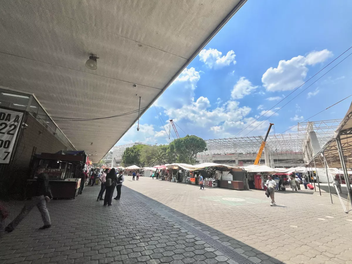 Nueva estación Observatorio en construcción