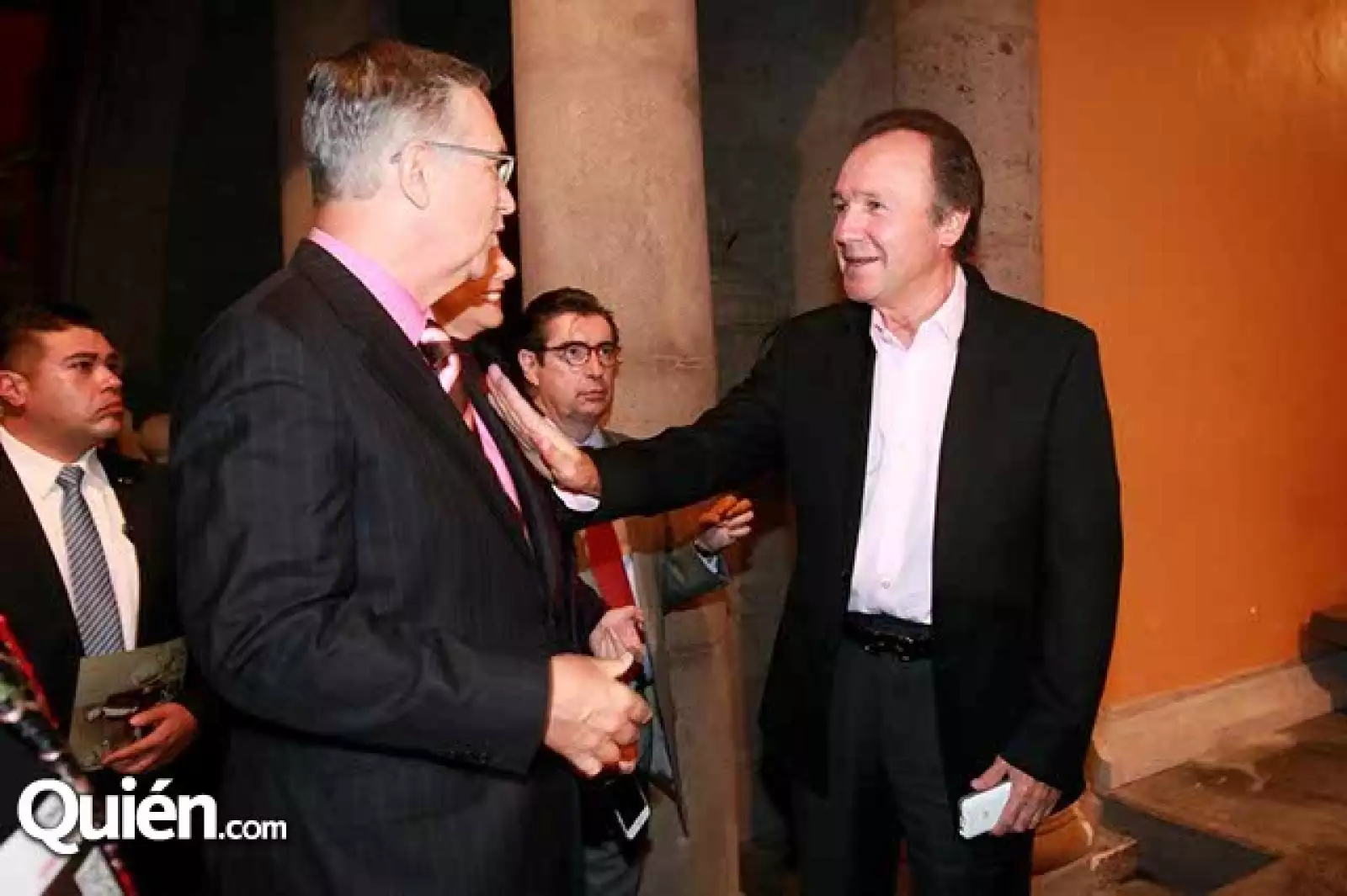Ricardo Salinas y José Ignacio Suárez