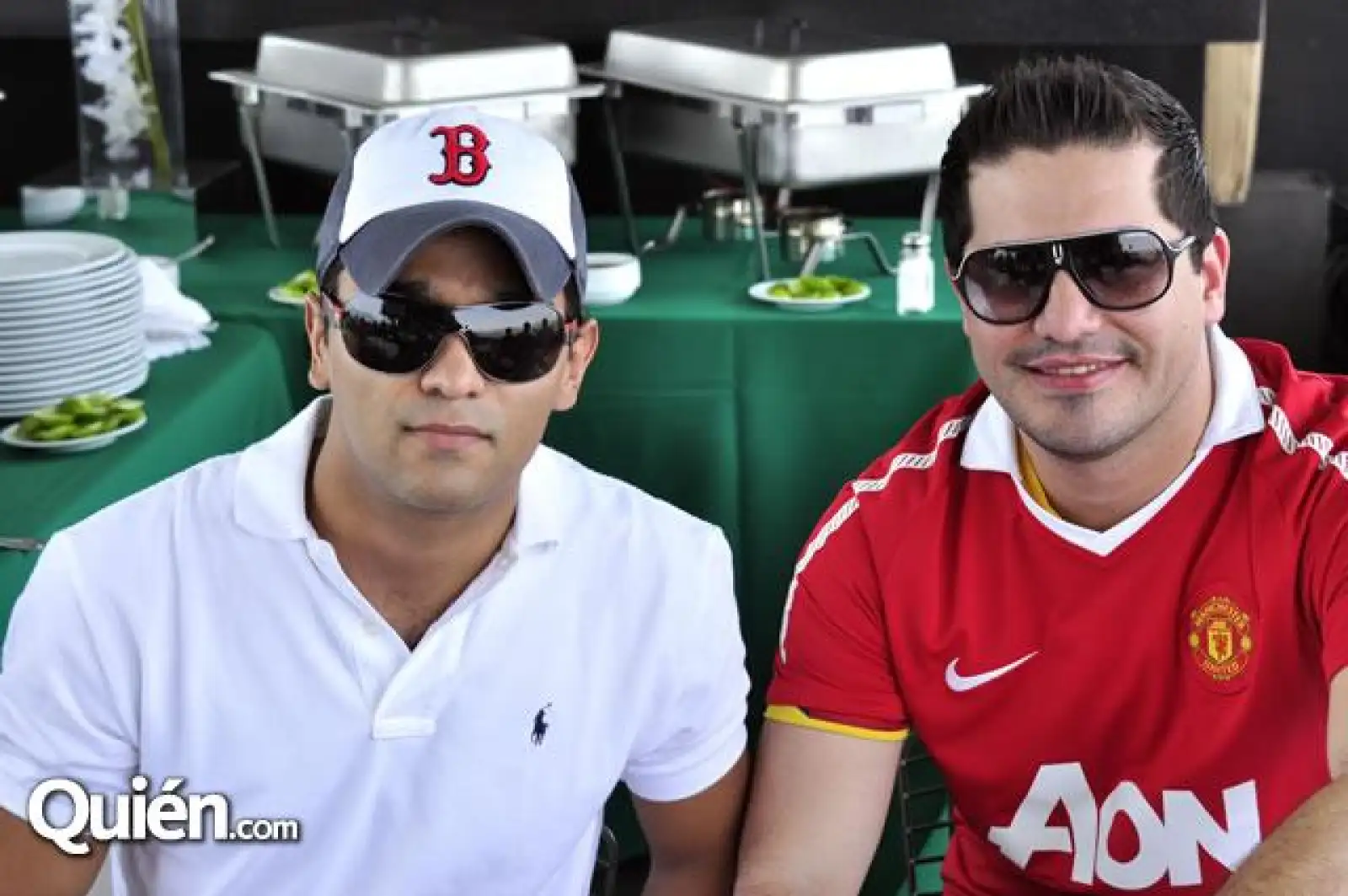 Eugenio López y Christian Luke