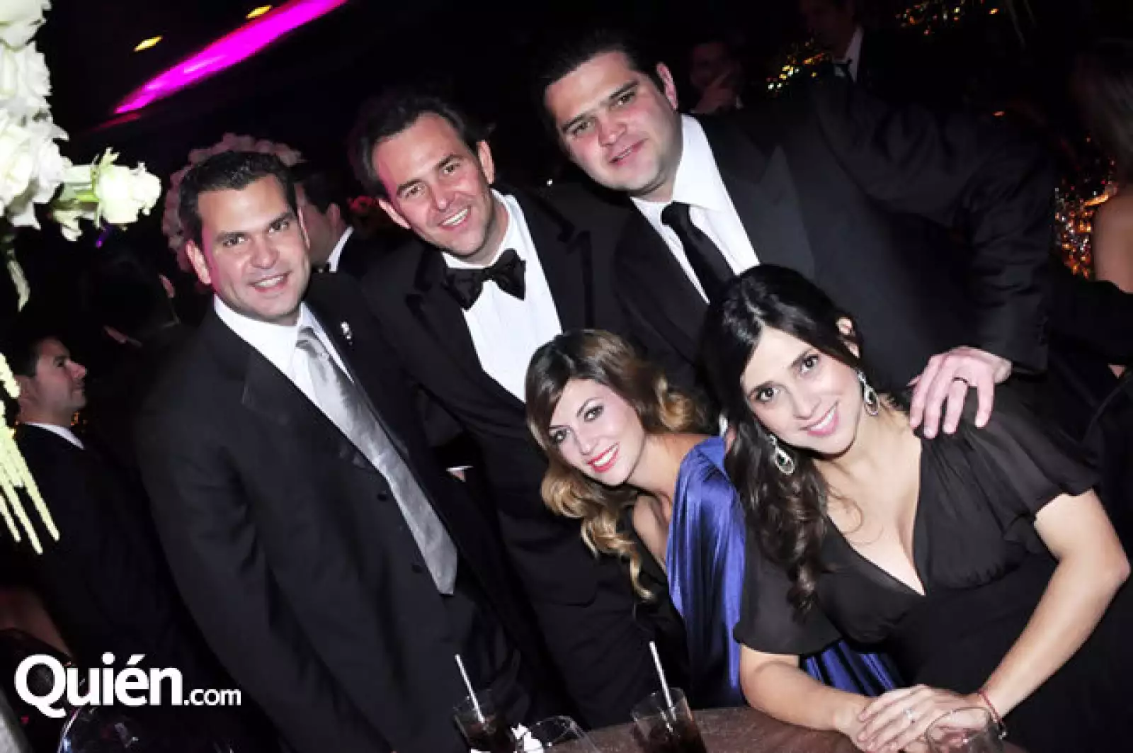 Alfredo Villanueva,José Carlos Fernández,Lucía Hernández de Villanueva,Lucía Todd de Cienfuegos y Paco Cienfuegos