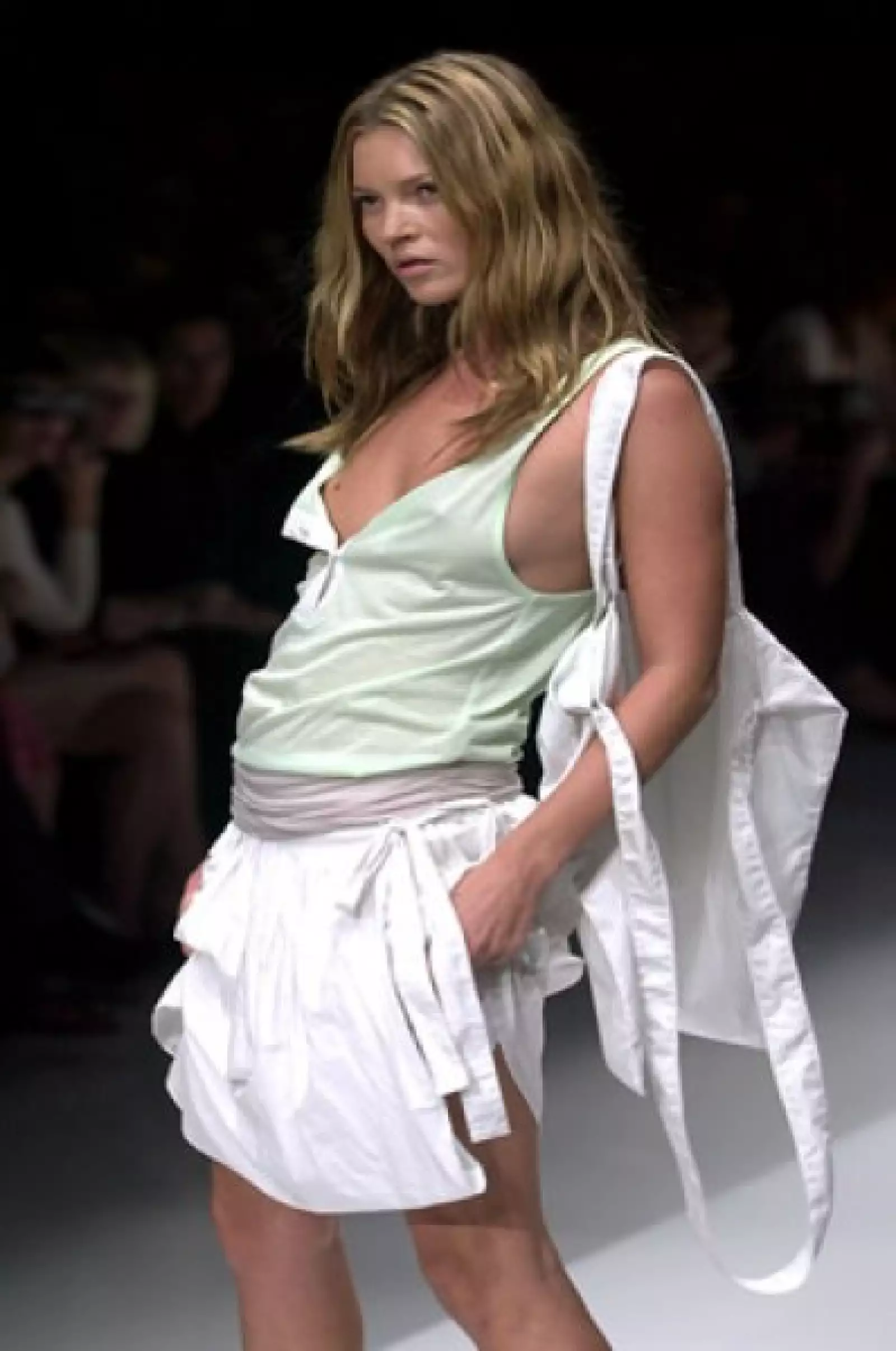 Milán, Italia, durante la pasarela de la línea de ropa primavera verano.