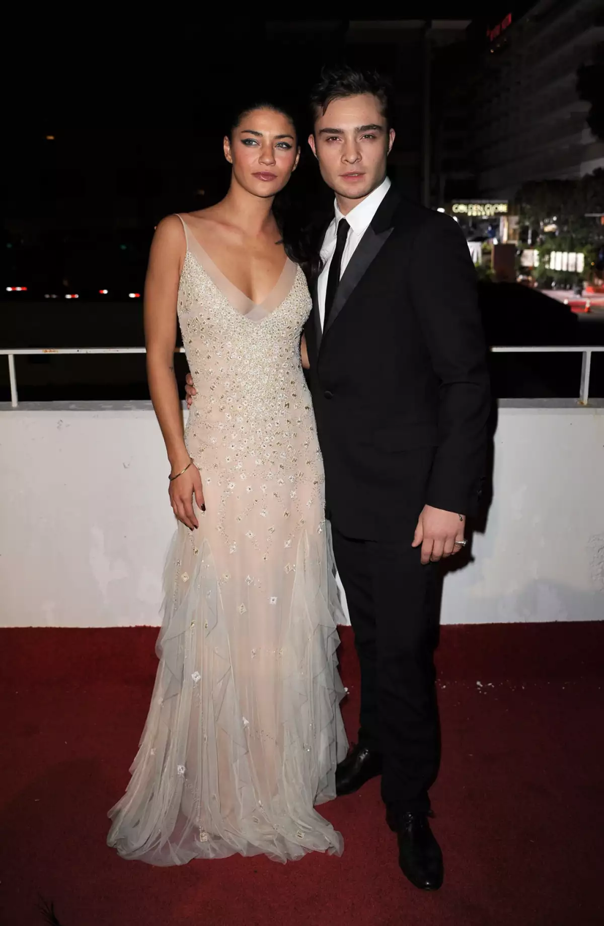 Jessica Szohr y Ed Westwick