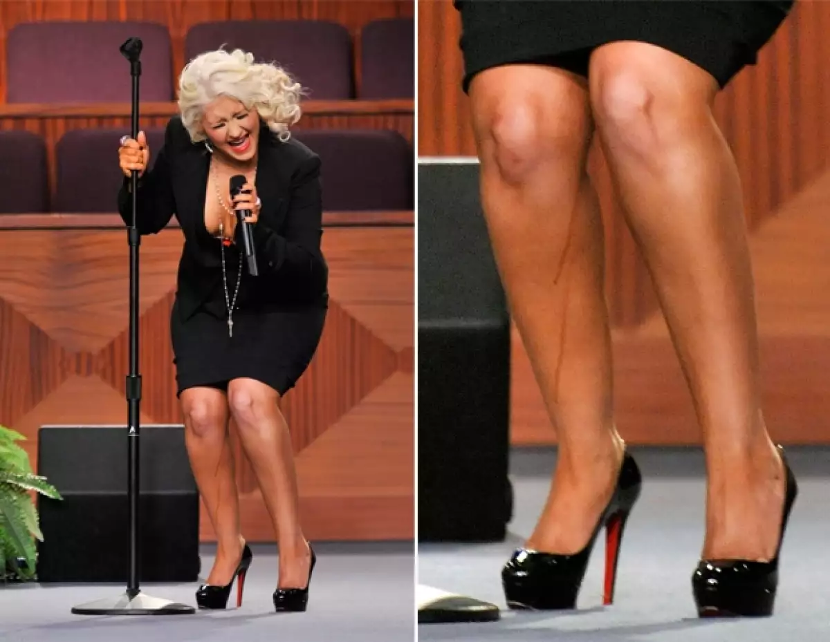 Uno de los accidentes más penosos de la farándula lo protagonizó Christina Aguilera.