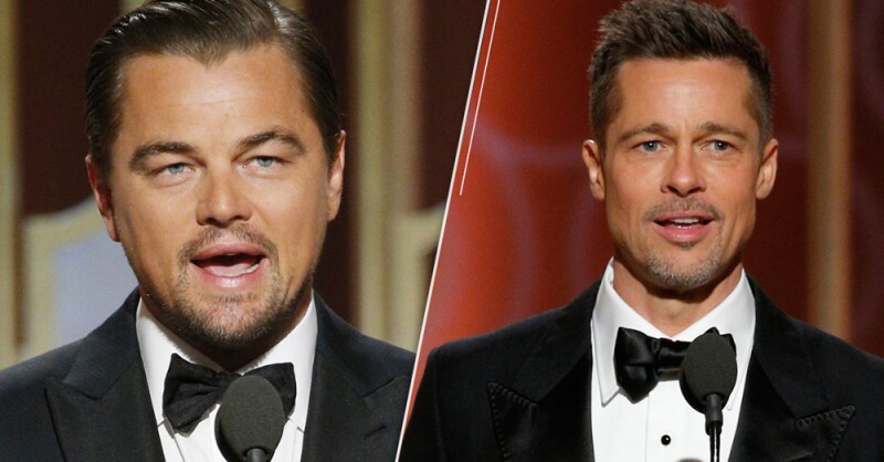 Leonardo DiCaprio y Brad Pitt