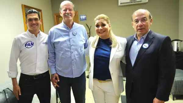 El PAN se reconcilia con sus exlíderes y expresidentes, para arropar a Maru Campos, gobernadora de Chihuahua.