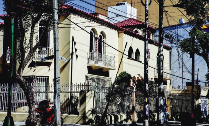 LA PRIMERA CASA. Slim y su familia vivieron en este lugar hasta 1947, luego se mudaron a Polanco.