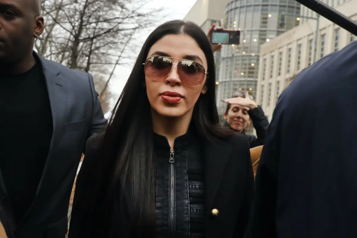 Emma Coronel Aispuro, quien fue sentenciada a 3 años de prisión en Estados Unidos
