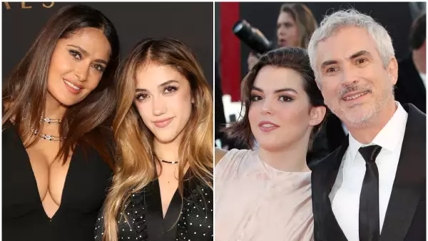 Salma Hayek, Valentina Paloma, Bu Cuarón y Alfonso Cuarón