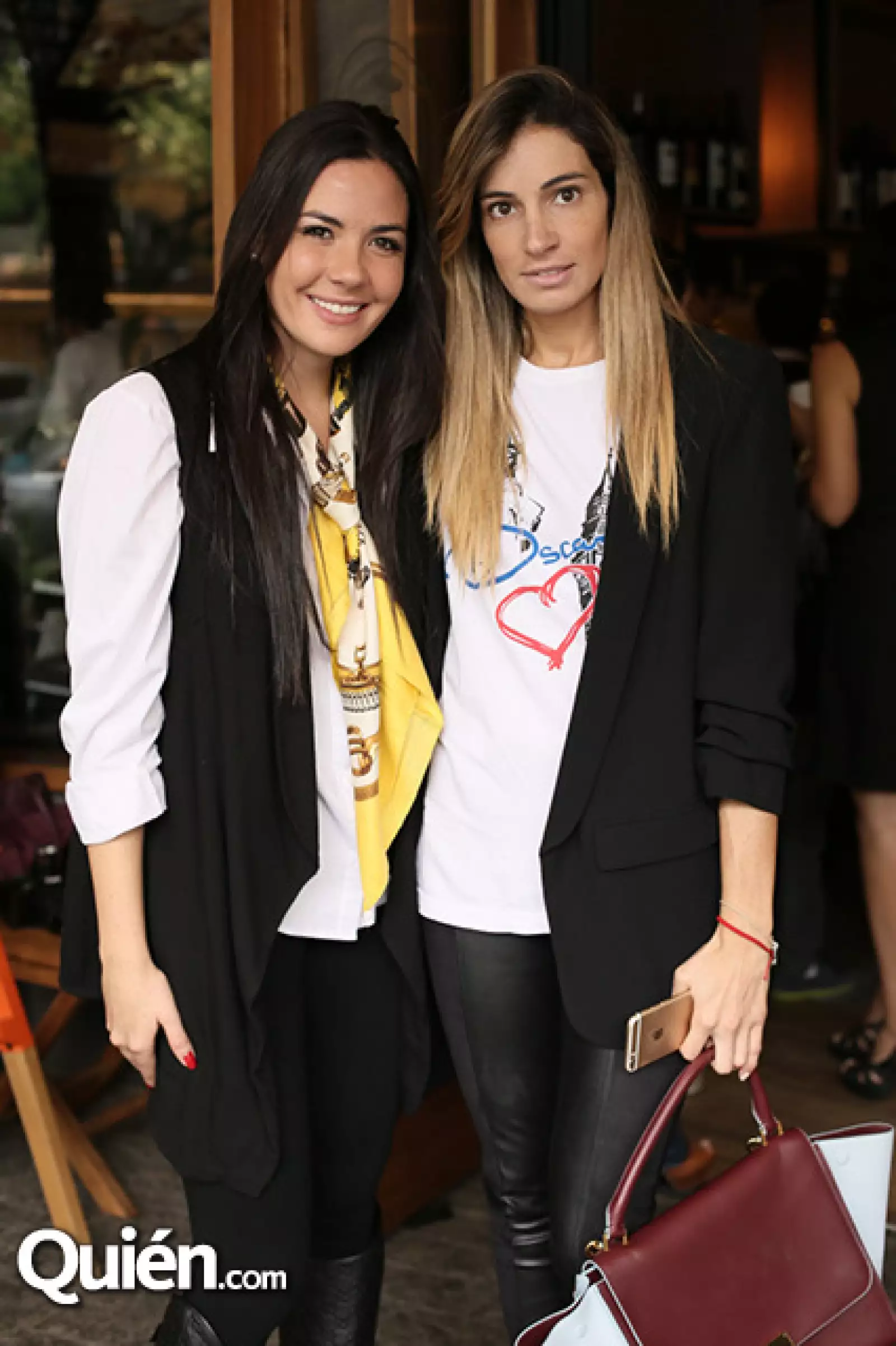 Eugenia de la Vega y Andrea Wade