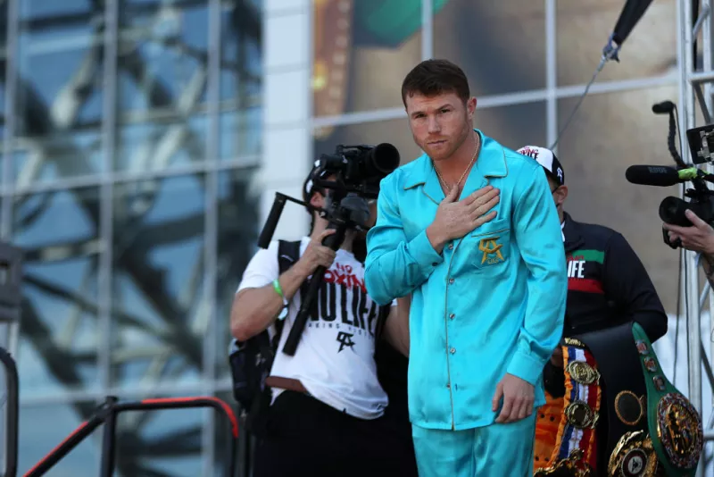 Canelo Alvarez v Billy Joe Saunders - Weigh In
