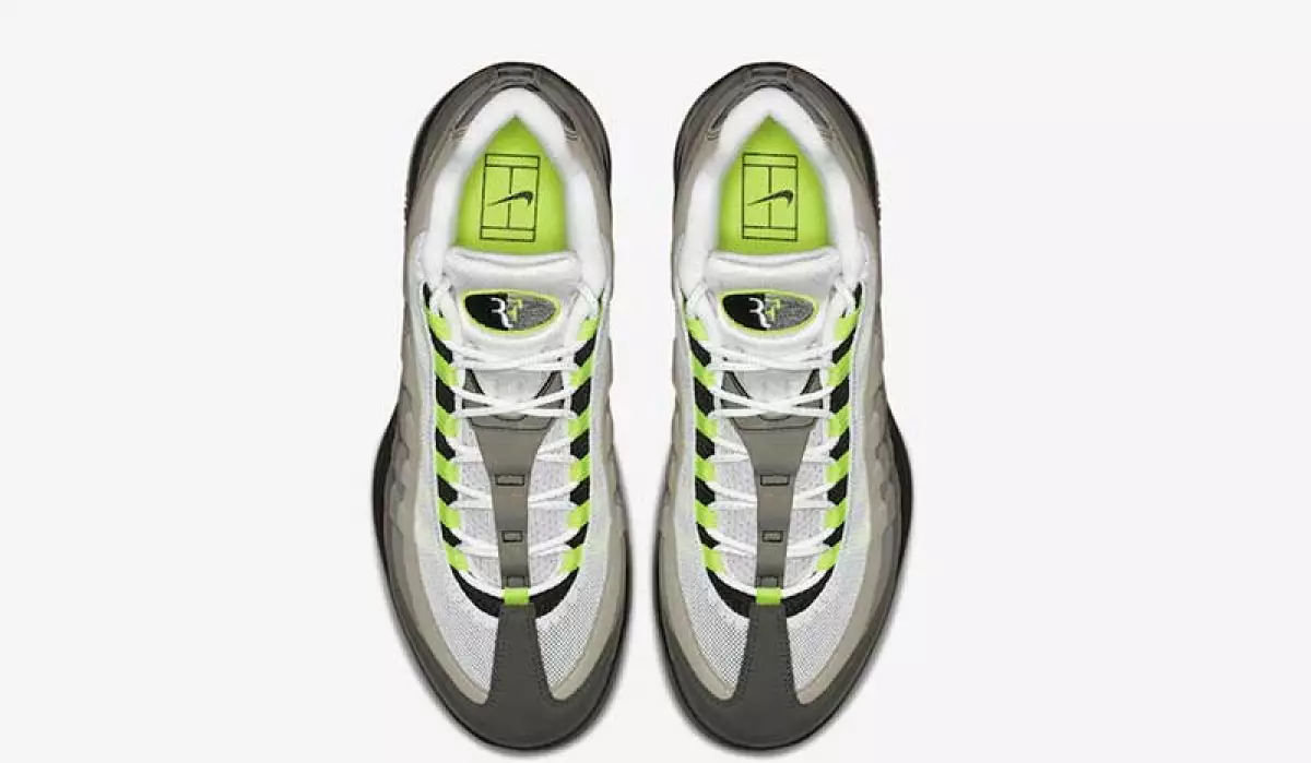 Nike Vapor Max desde arriba