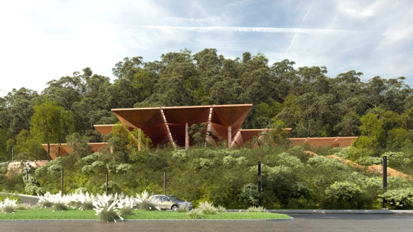 La estación de Boca del Cerro es diseñada por Cámara+Cámara Arquitectos