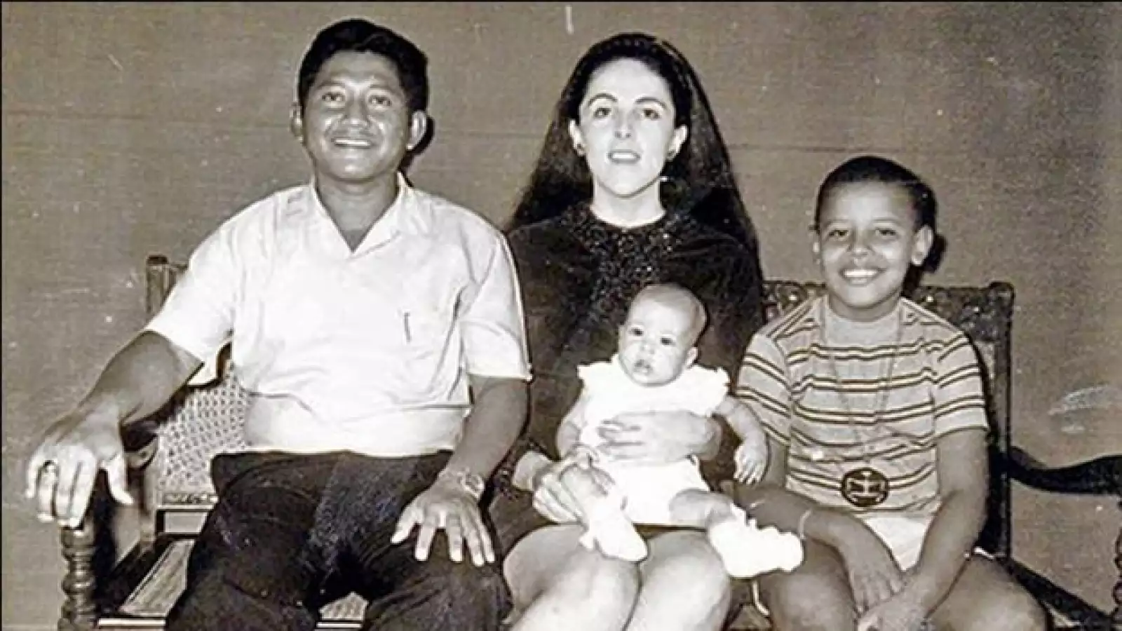 Barack Obama y su familia