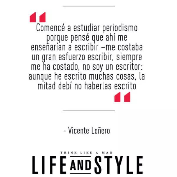 En las palabras de Vicente Leñero