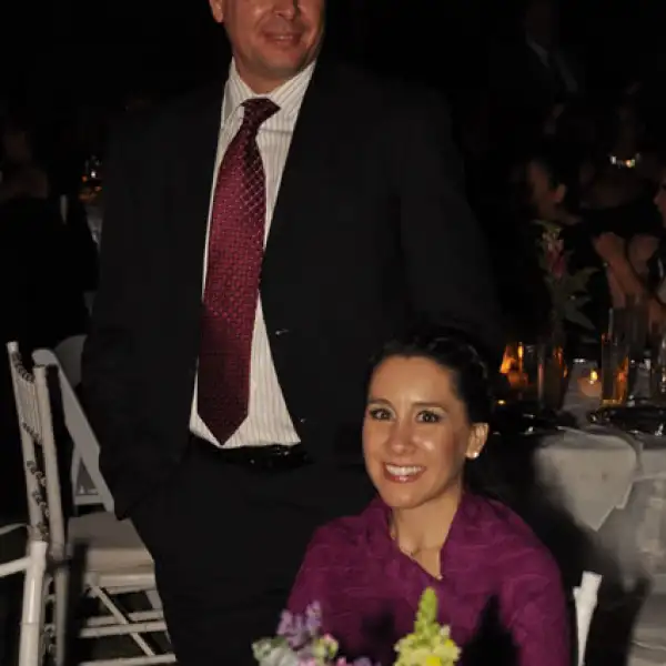 Javier Lilinston y Ana Briviesca