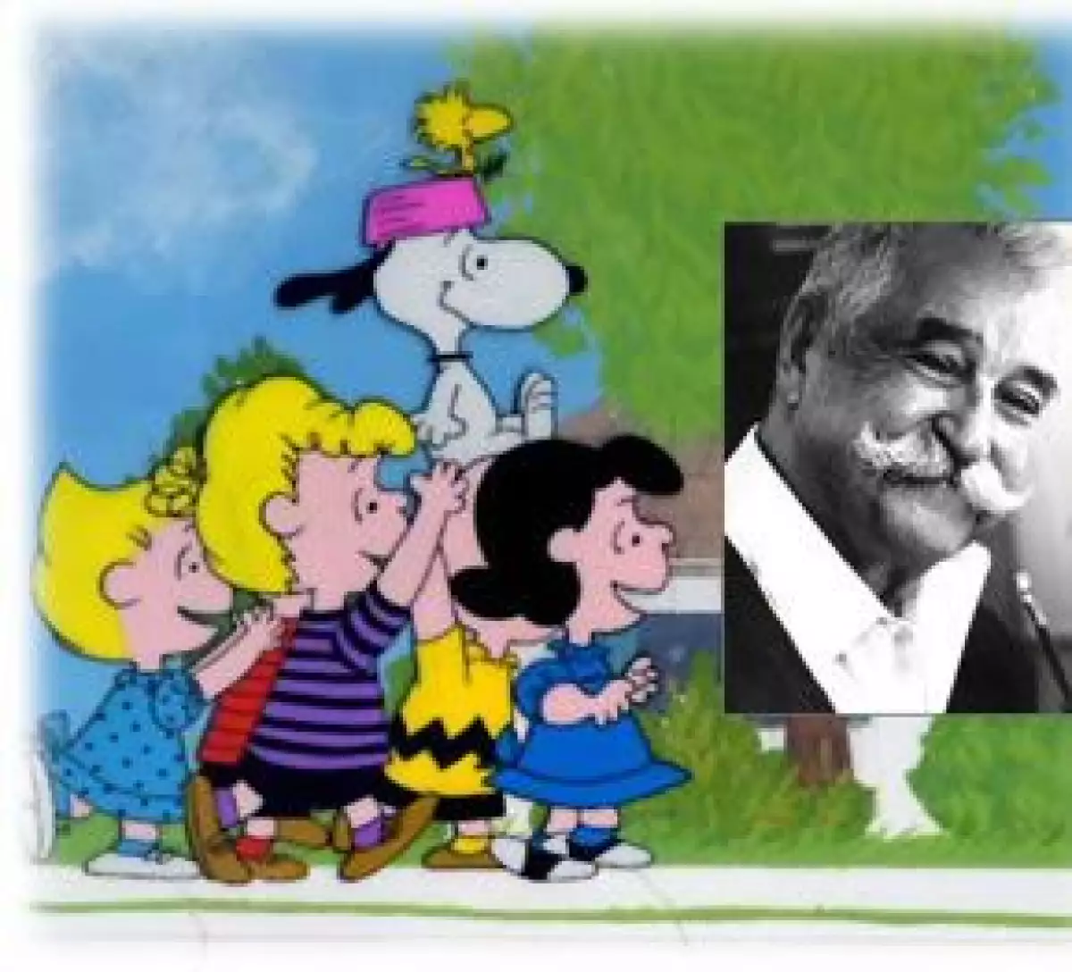 Bill Meléndez, de ascendencia mexicana, también hizo caricaturas de Mickey Mouse.