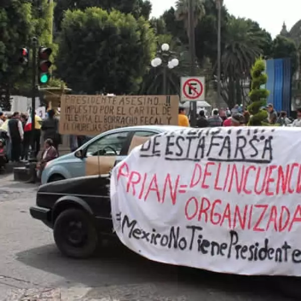 protestas contra peña nieto